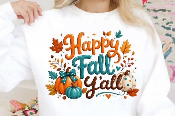 Download Happy Fall Y'all PNG - Happy Collection