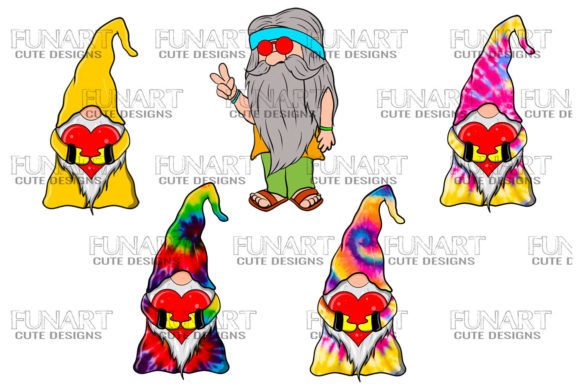 Download CUTE GNOME ,BUNDLE ,5 PNG FILE, CLIPARTS - Premium Bundle
