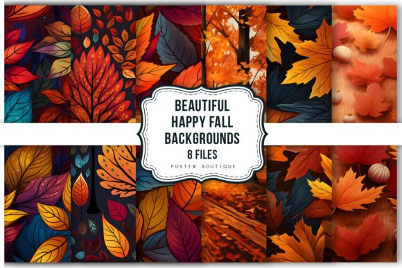 Download Happy Fall Backgrounds Pack - Happy Collection